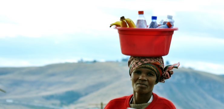 Drawing Deep Well Water From Africa Droughts